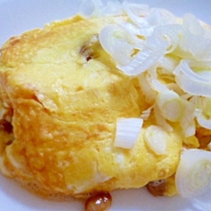 ふわとろ納豆オムレツ レシピ 作り方 By Jp S ビートル 楽天レシピ